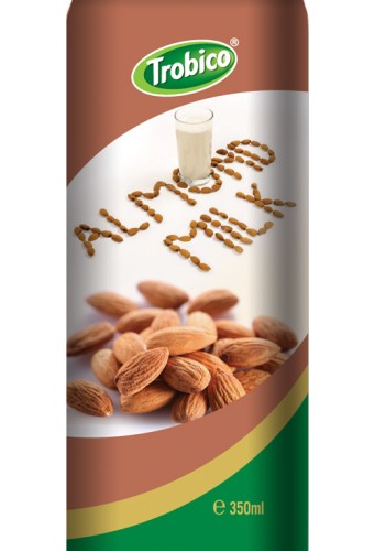 350ml Almond milk Alu can